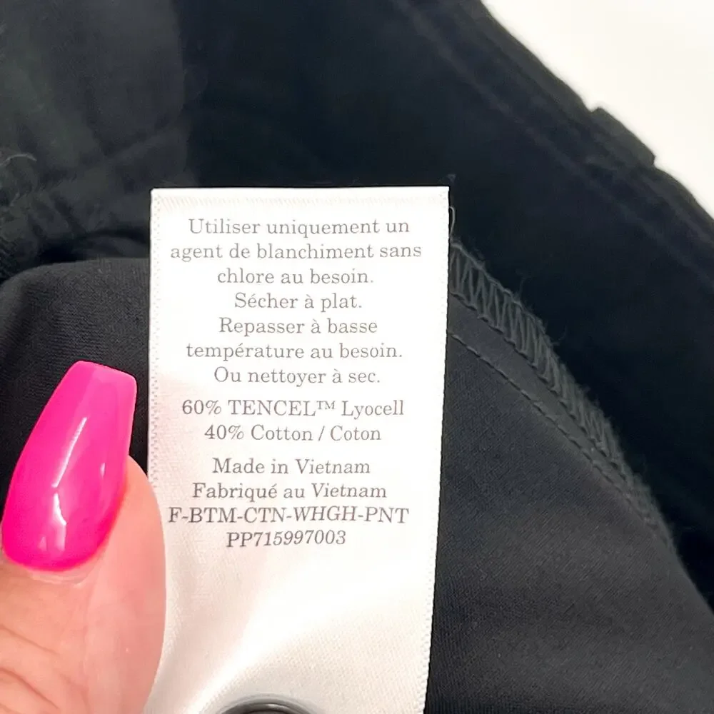 Everlane Womens The Way-High Drape Pants Size 4 Black 31